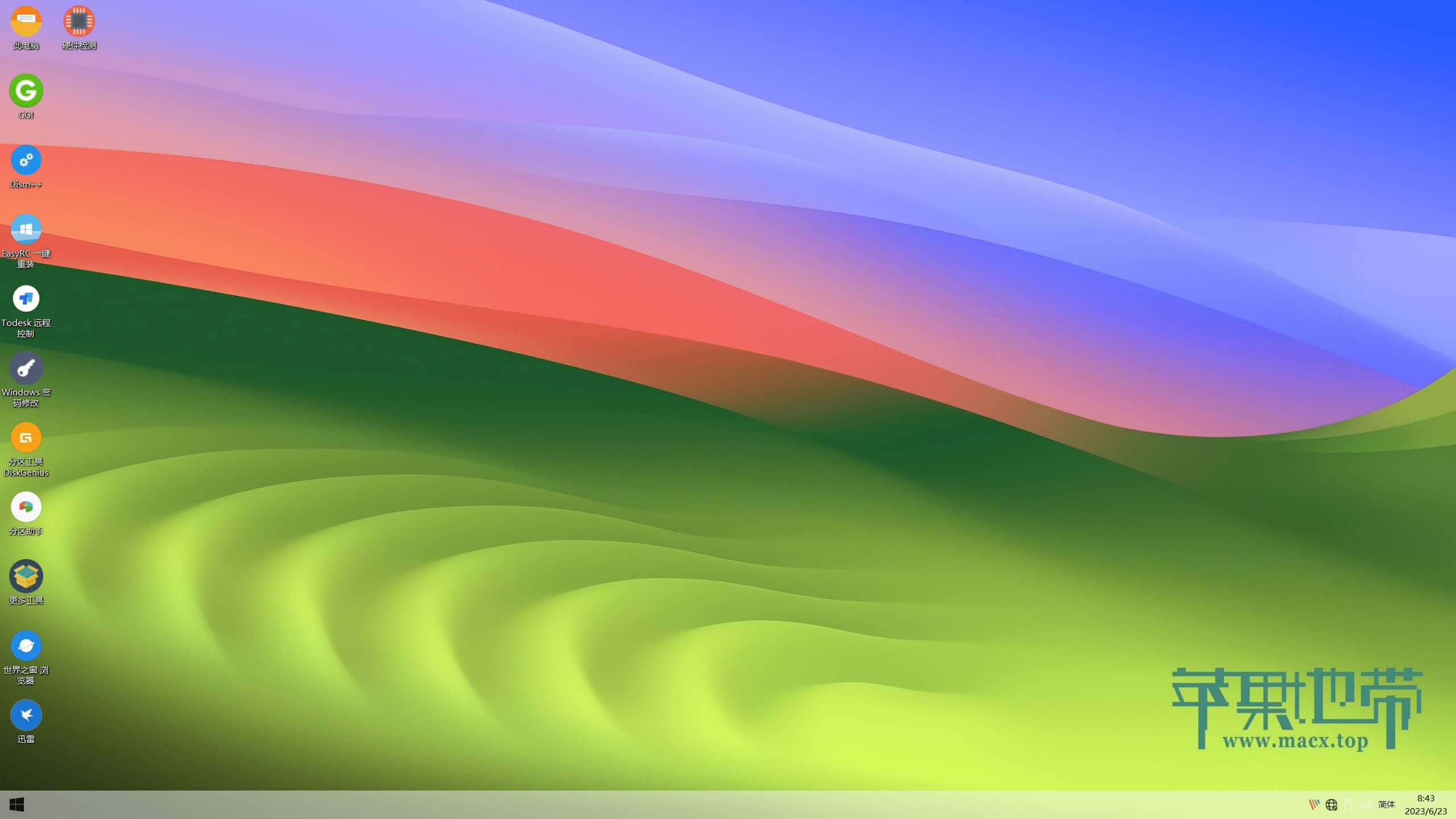 macOS Sonoma 14 带 OC and FirPE 双分区原版黑苹果镜像